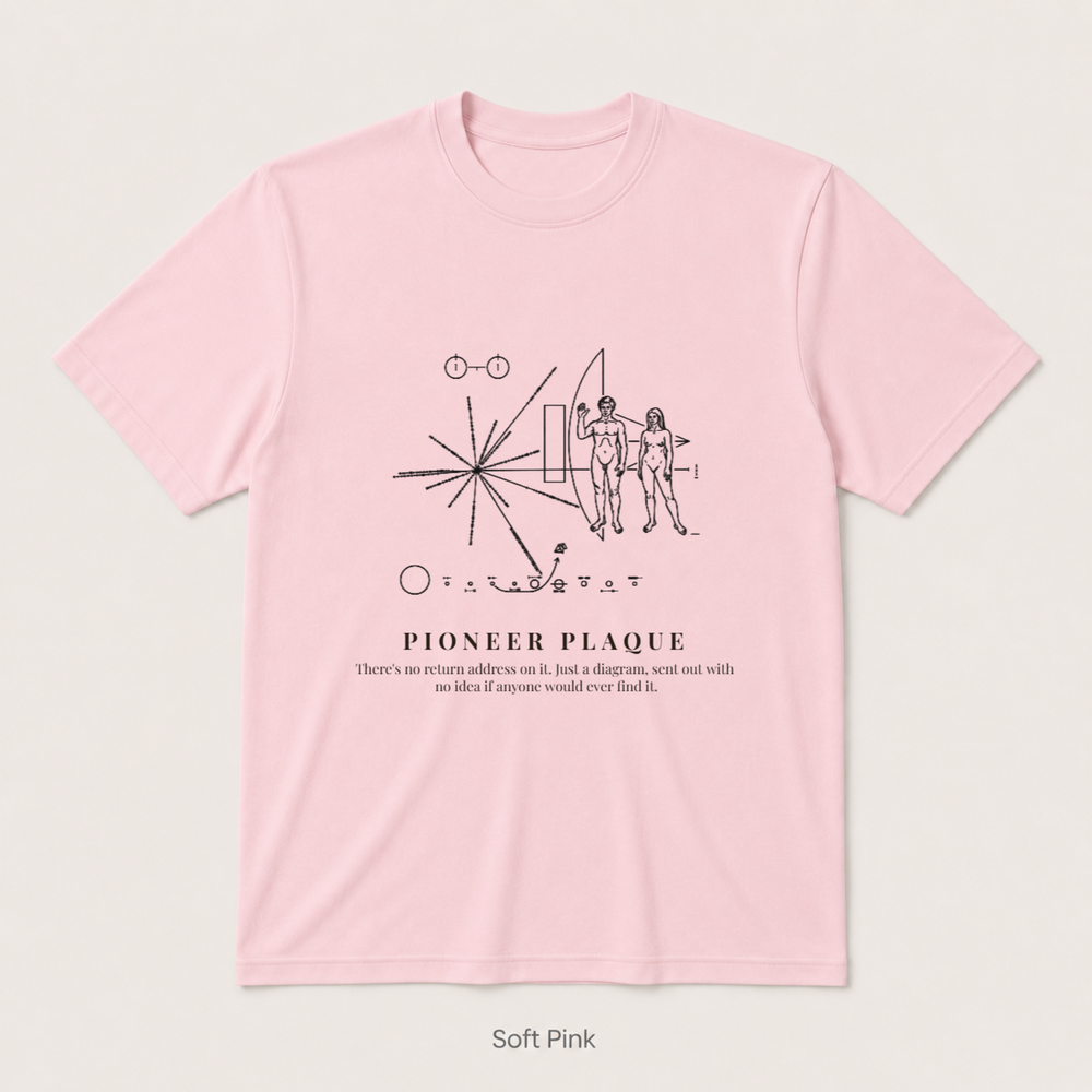 Pioneer Plaque — Soft Pink