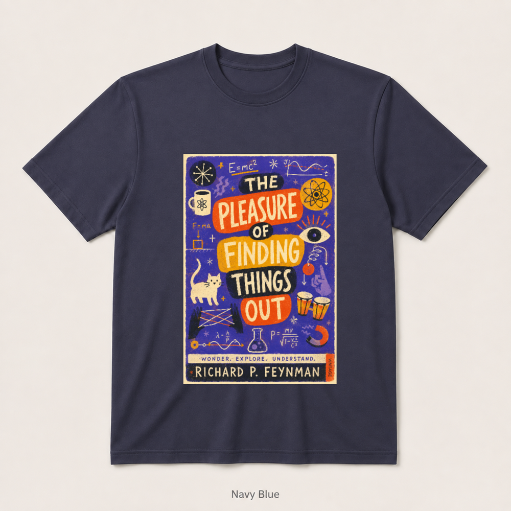Pleasure of Finding Things Out — Navy Blue