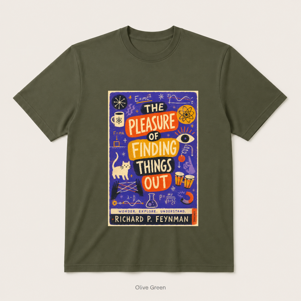 Pleasure of Finding Things Out — Olive Green