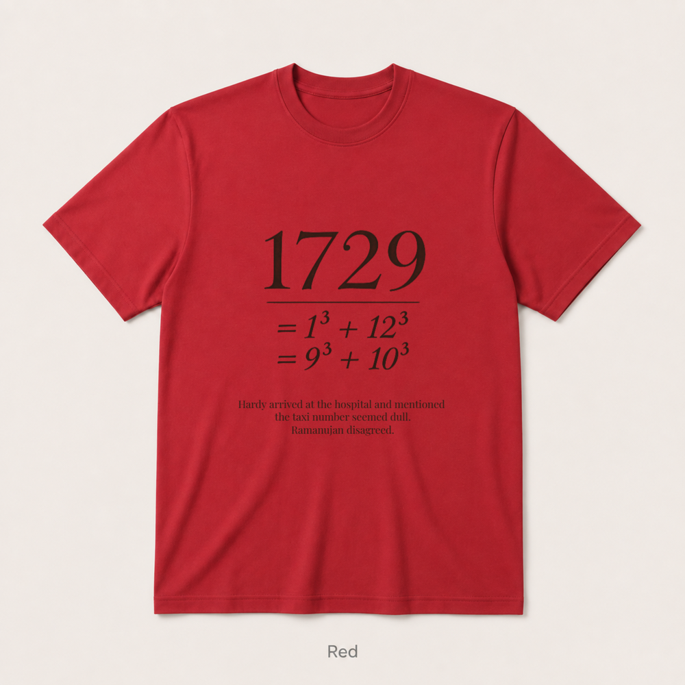 Ramanujan Taxi — Red