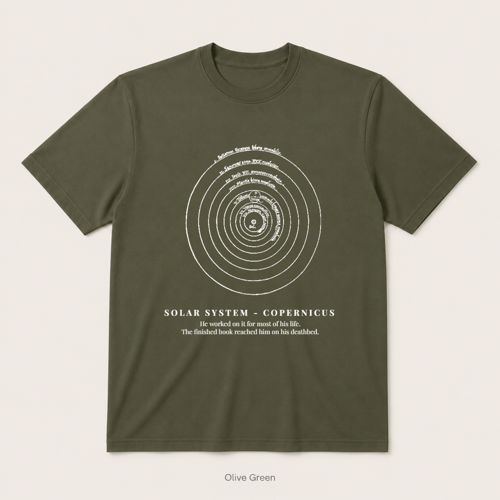 Solar System - Copernicus — Olive Green