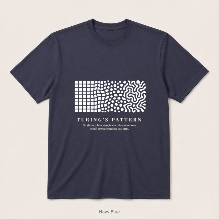 Turing's Pattern — Navy Blue