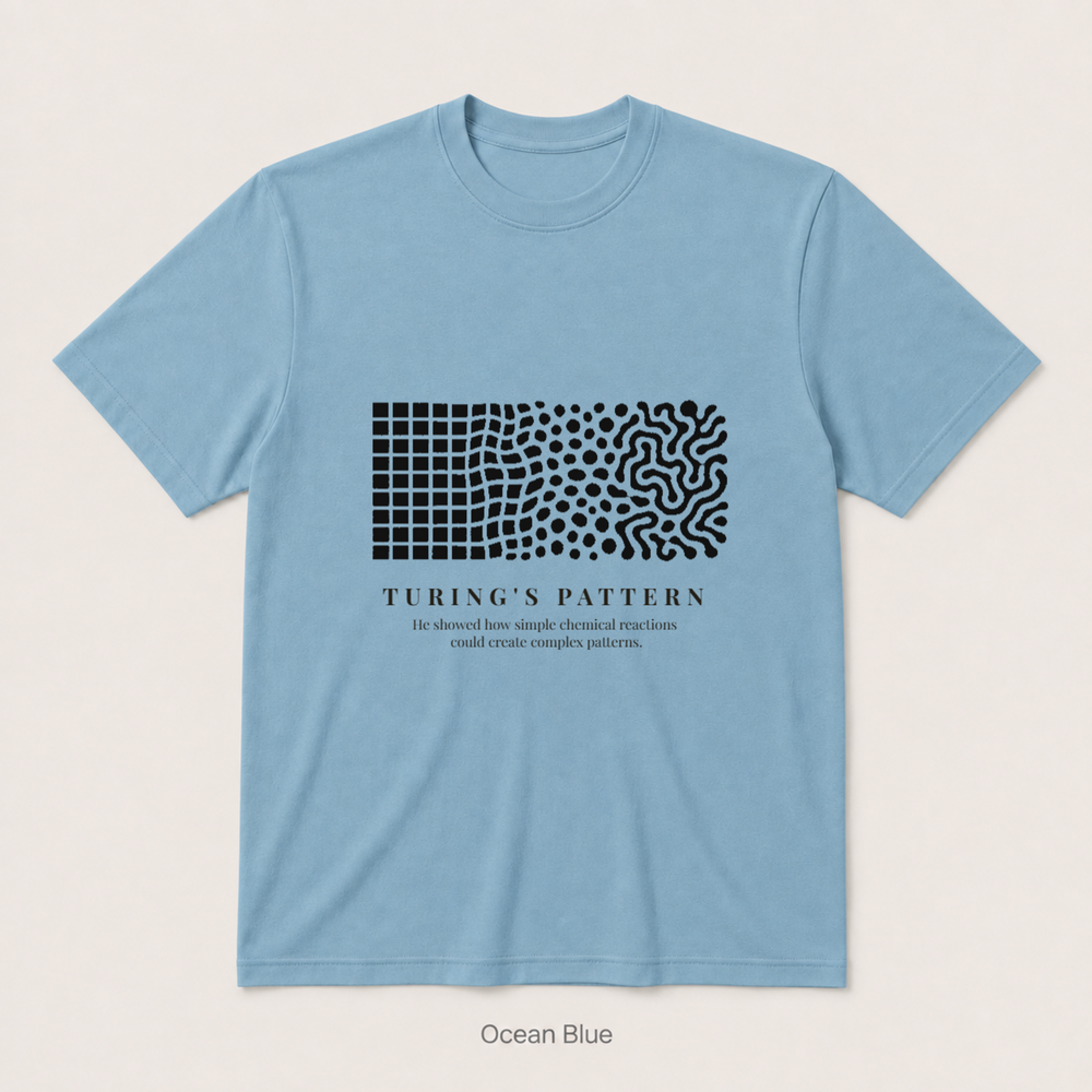 Turing's Pattern — Ocean Blue