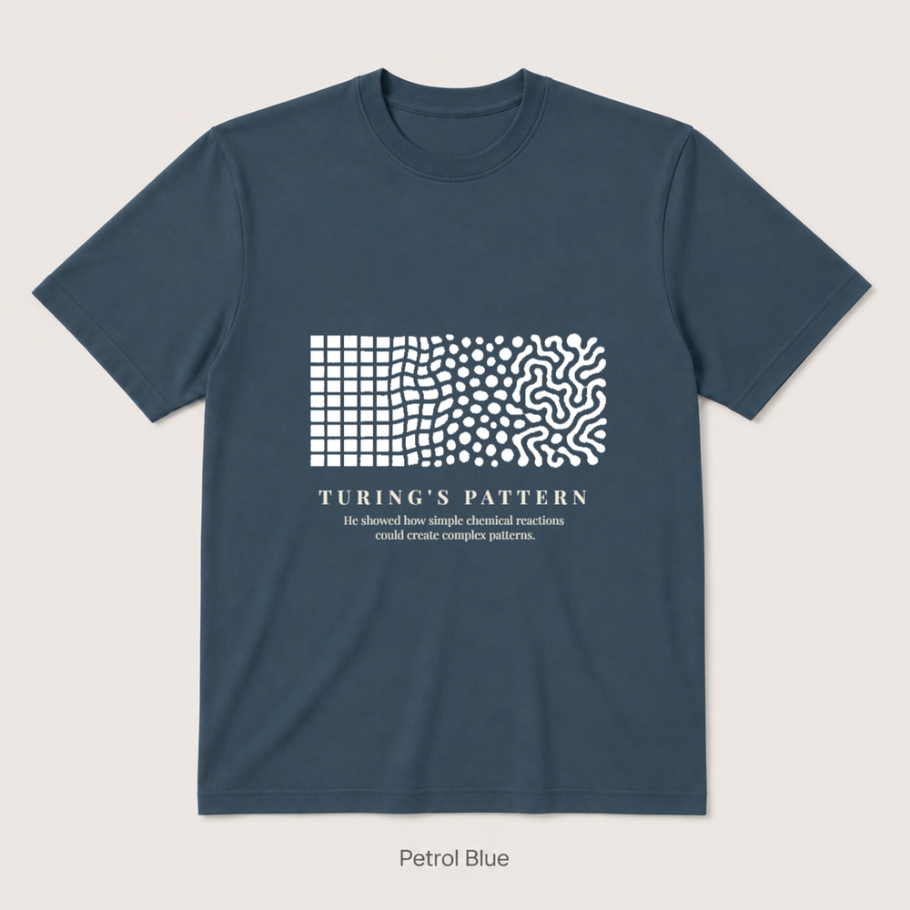 Turing's Pattern — Petrol Blue