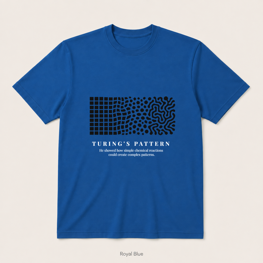 Turing's Pattern — Royal Blue