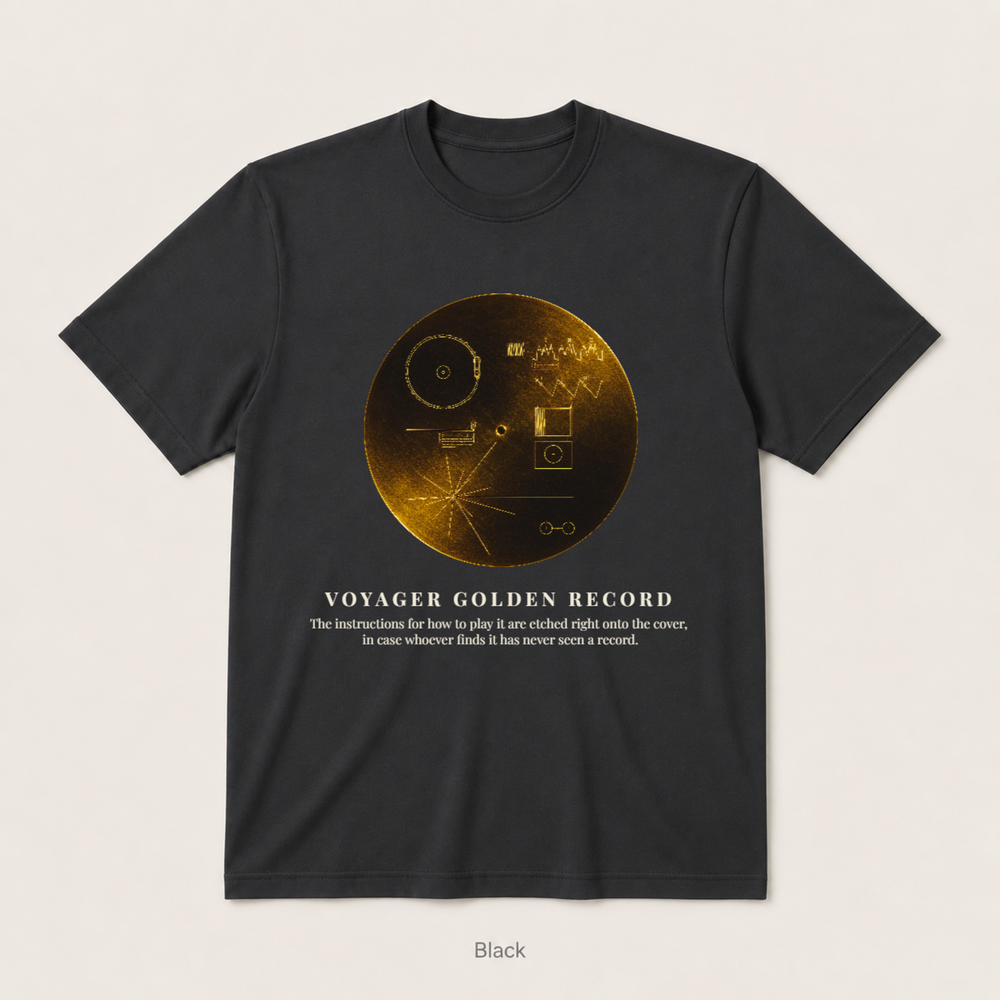 Voyager Golden Record — Black