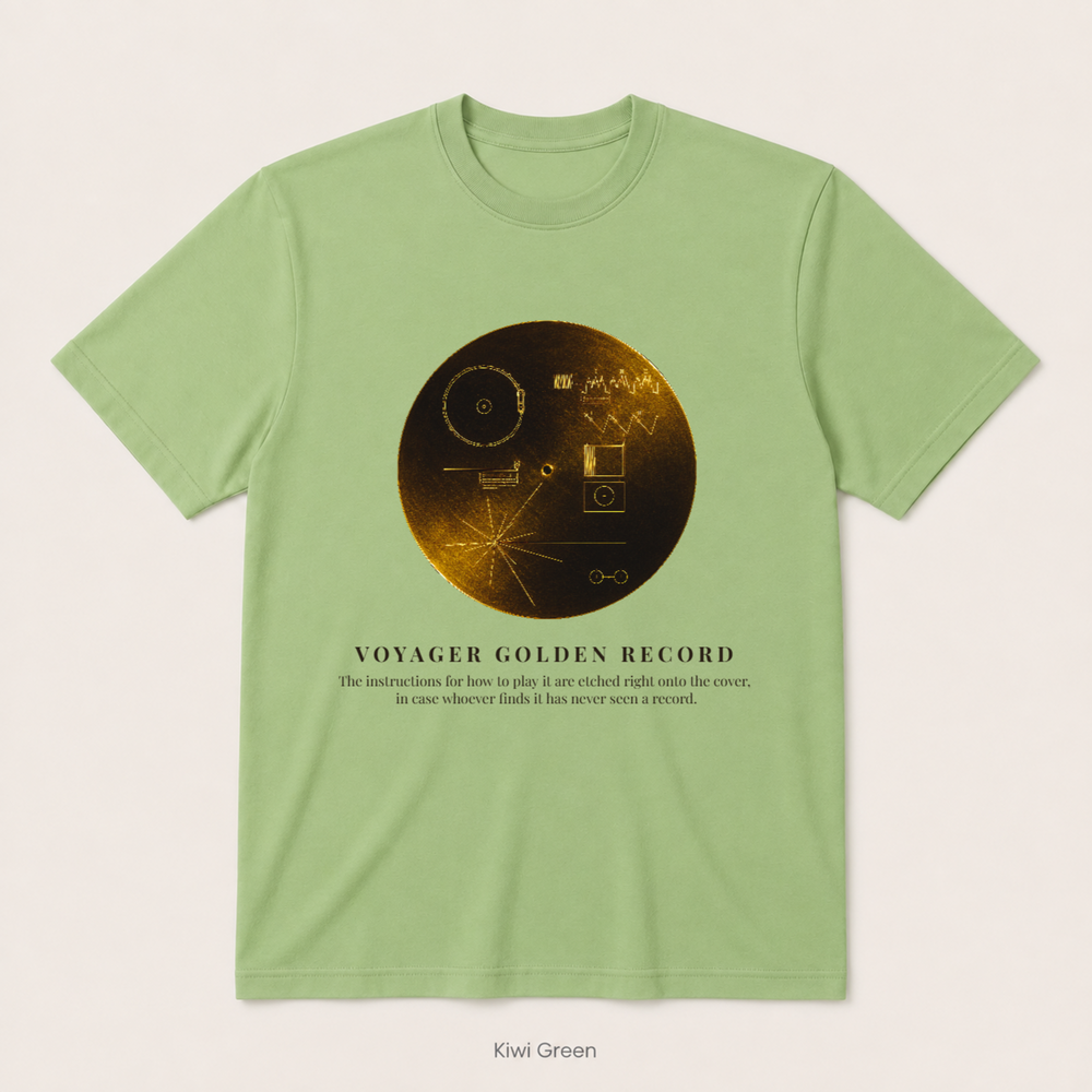 Voyager Golden Record — Kiwi Green