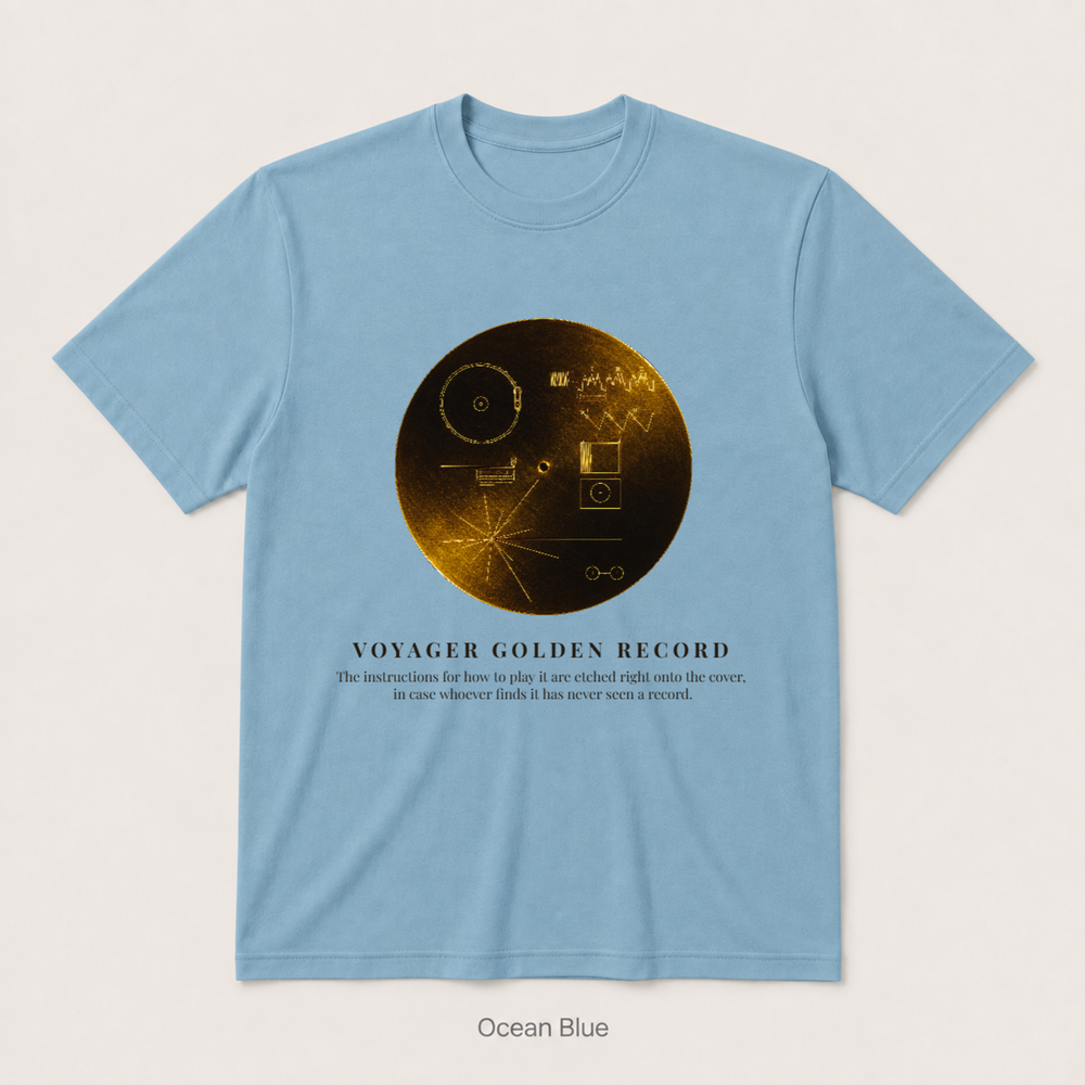 Voyager Golden Record — Ocean Blue