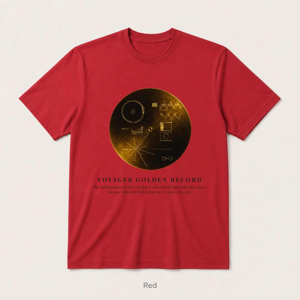 Voyager Golden Record — Red