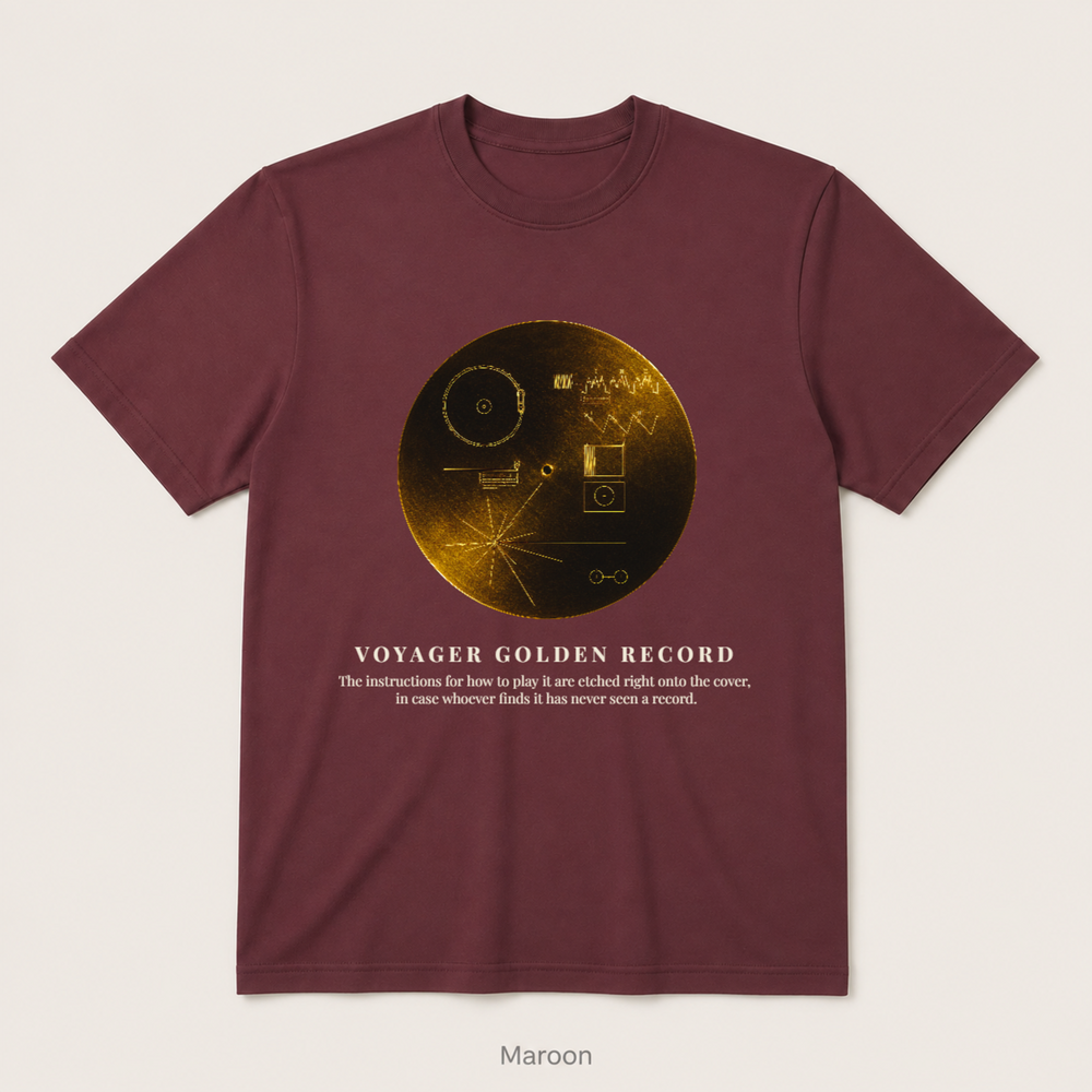 Voyager Golden Record — Maroon