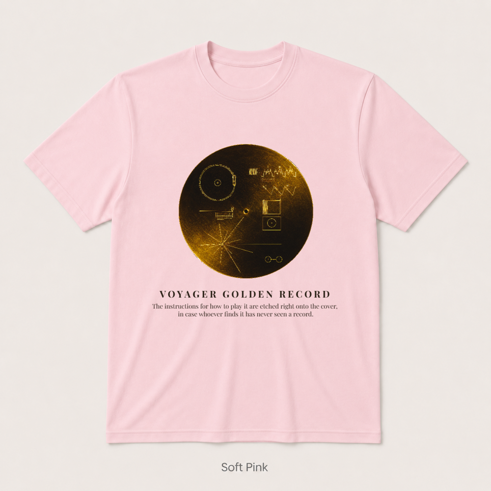 Voyager Golden Record — Soft Pink