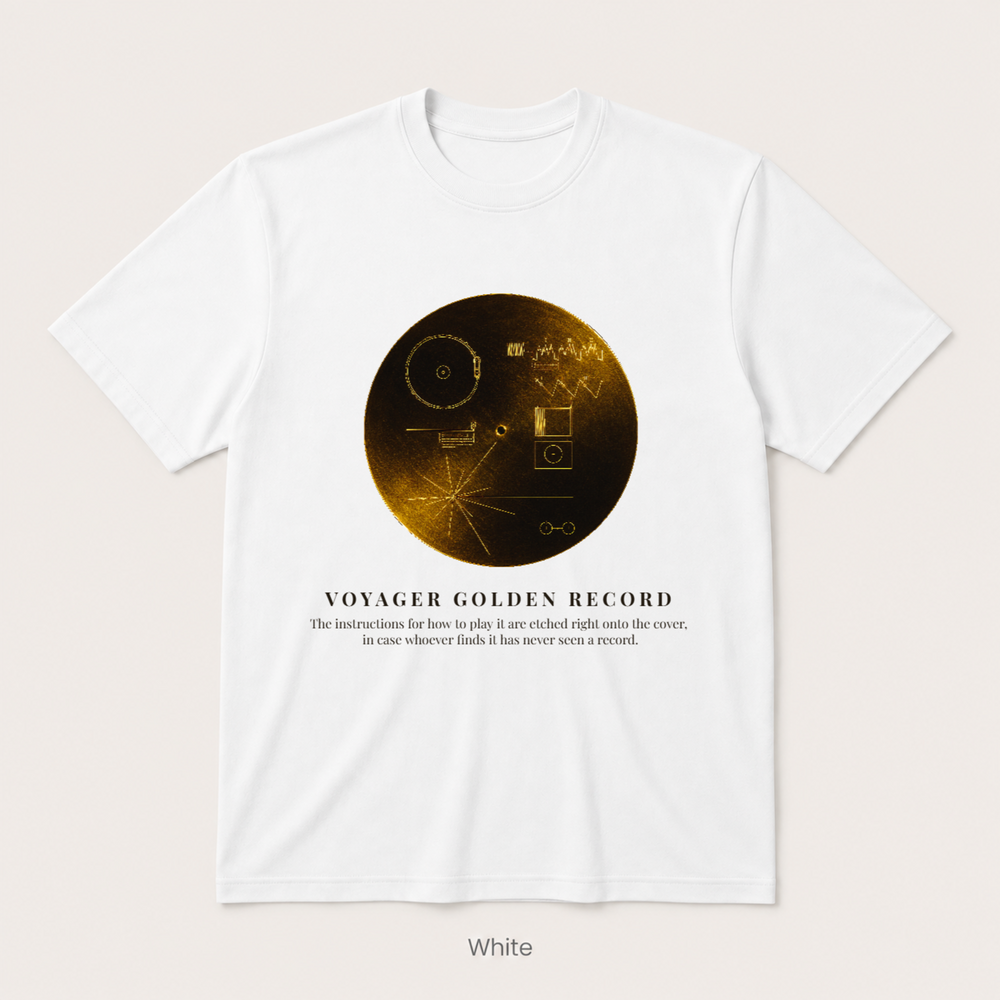Voyager Golden Record — White