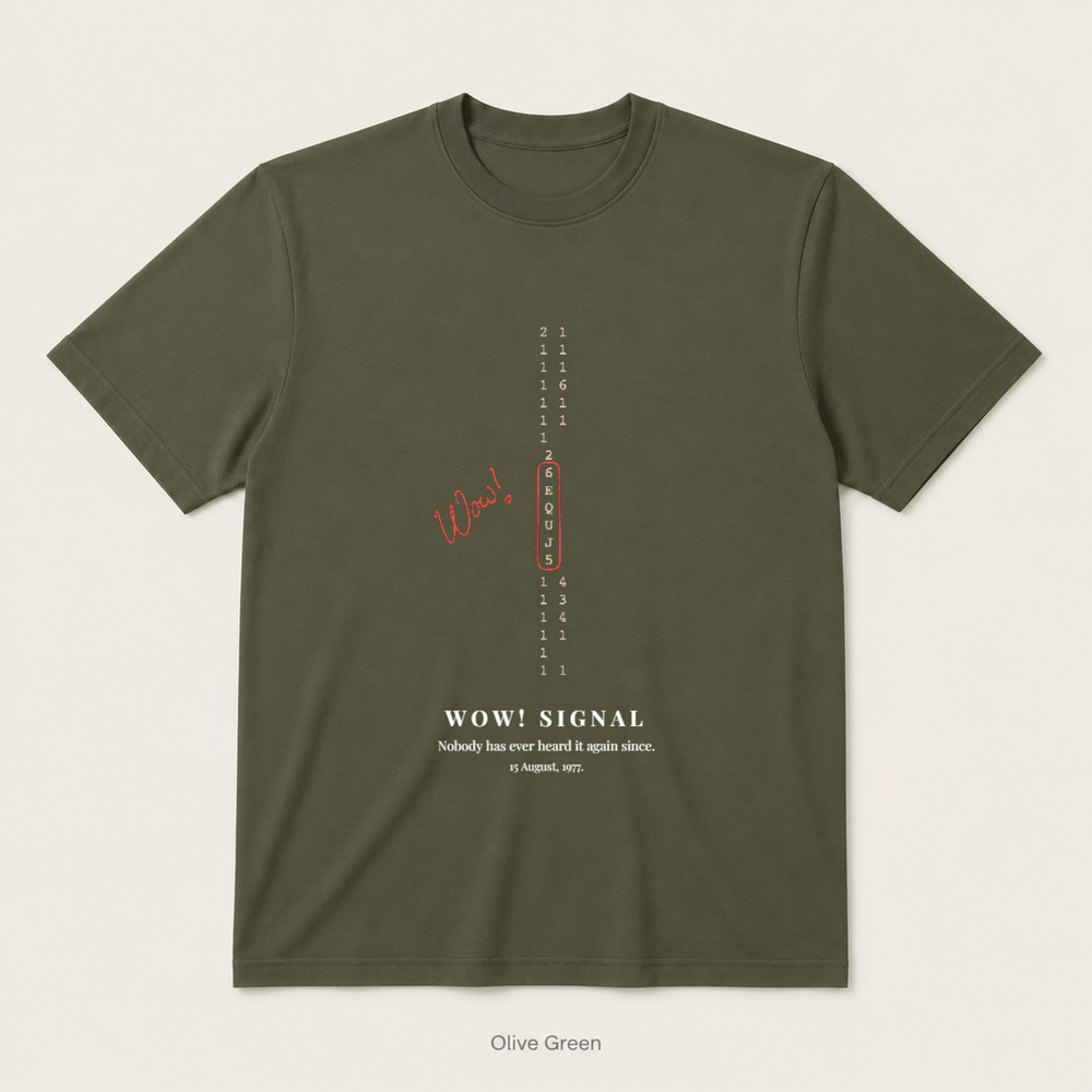 WOW! Signal — Olive Green