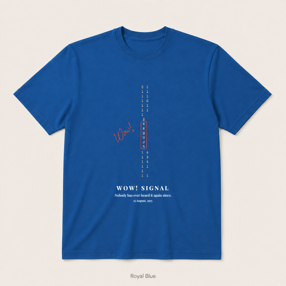 WOW! Signal — Royal Blue