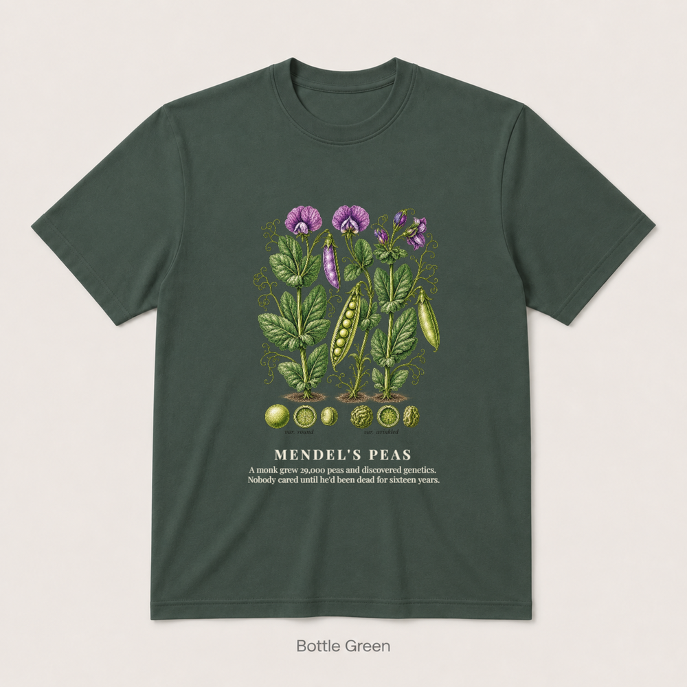 Mendel's Peas — Bottle Green