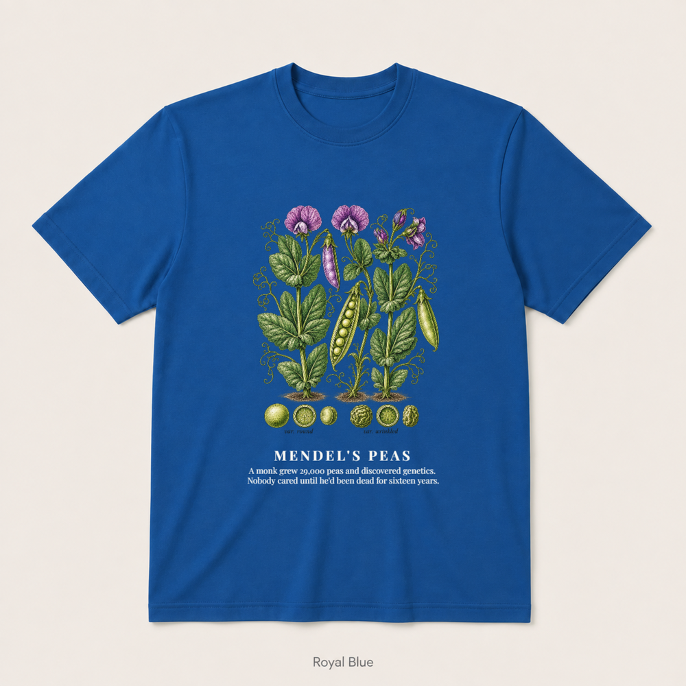 Mendel's Peas — Royal Blue