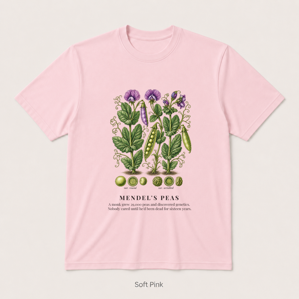 Mendel's Peas — Soft Pink