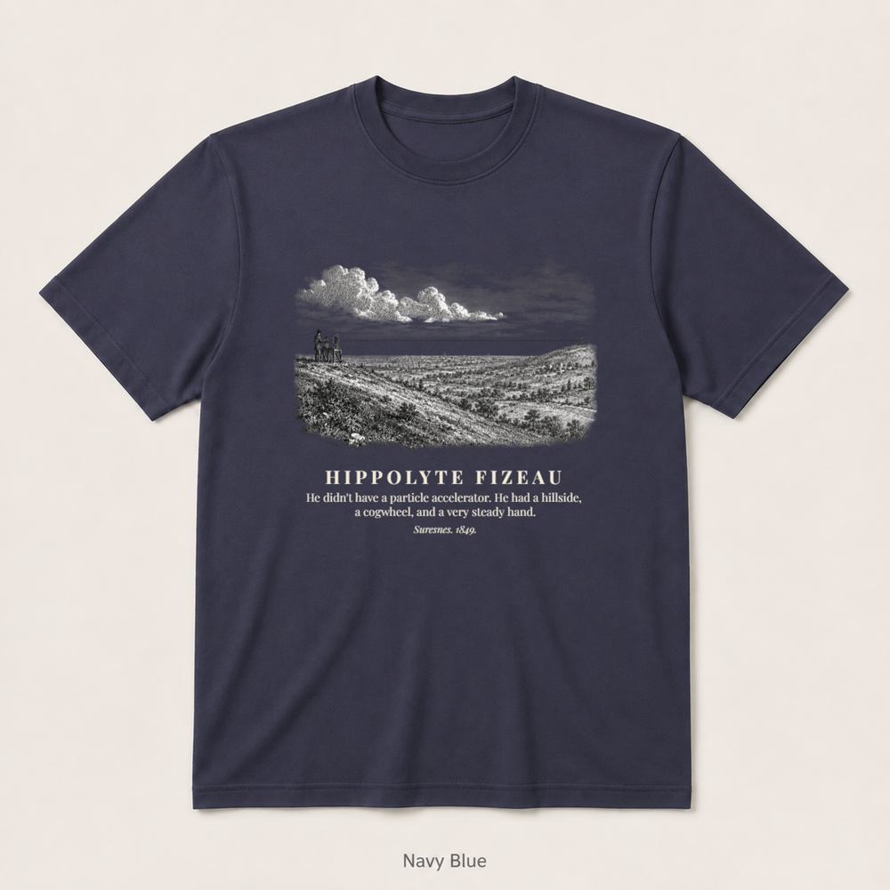 Fizeau Experiment — Navy Blue