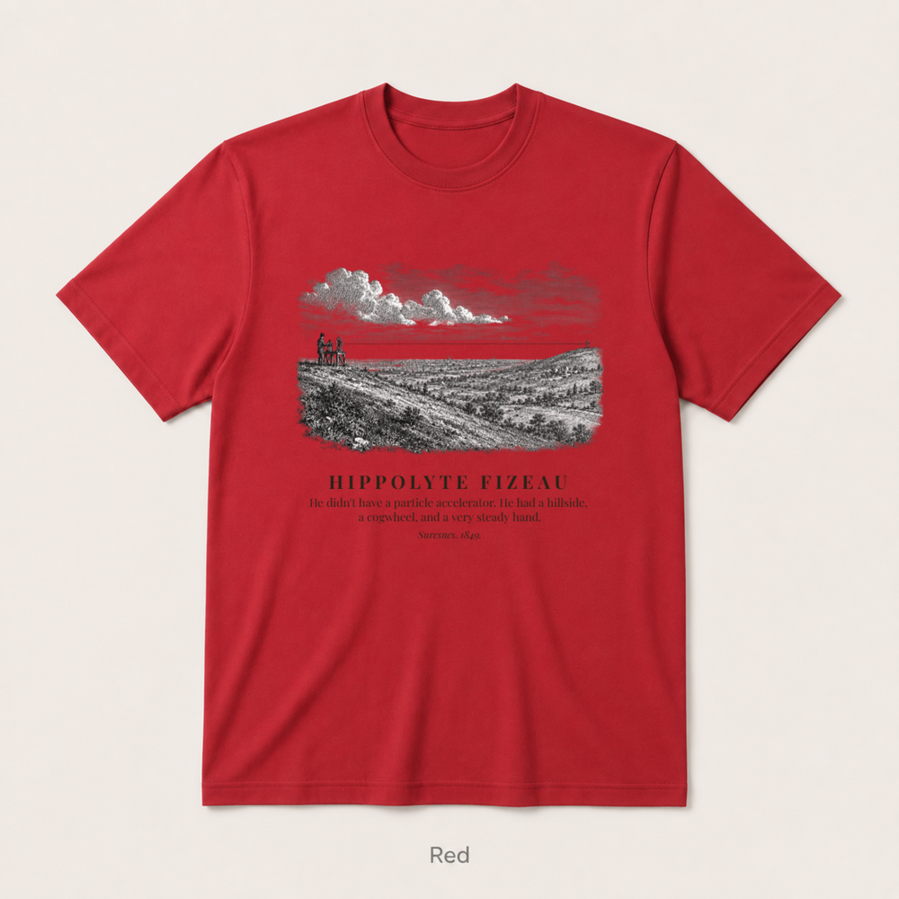 Fizeau Experiment — Red