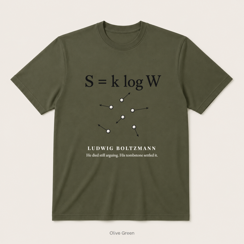 Ludwig Boltzmann — Olive Green