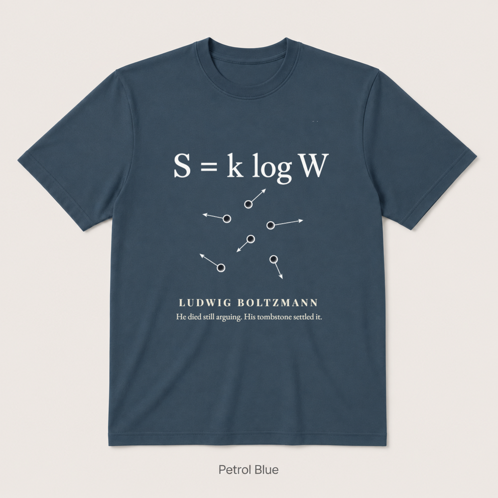 Ludwig Boltzmann — Petrol Blue