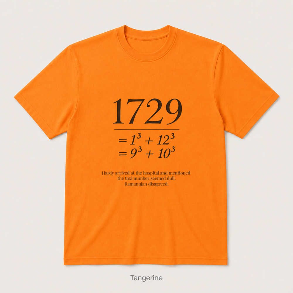 Ramanujan Taxi — Tangerine