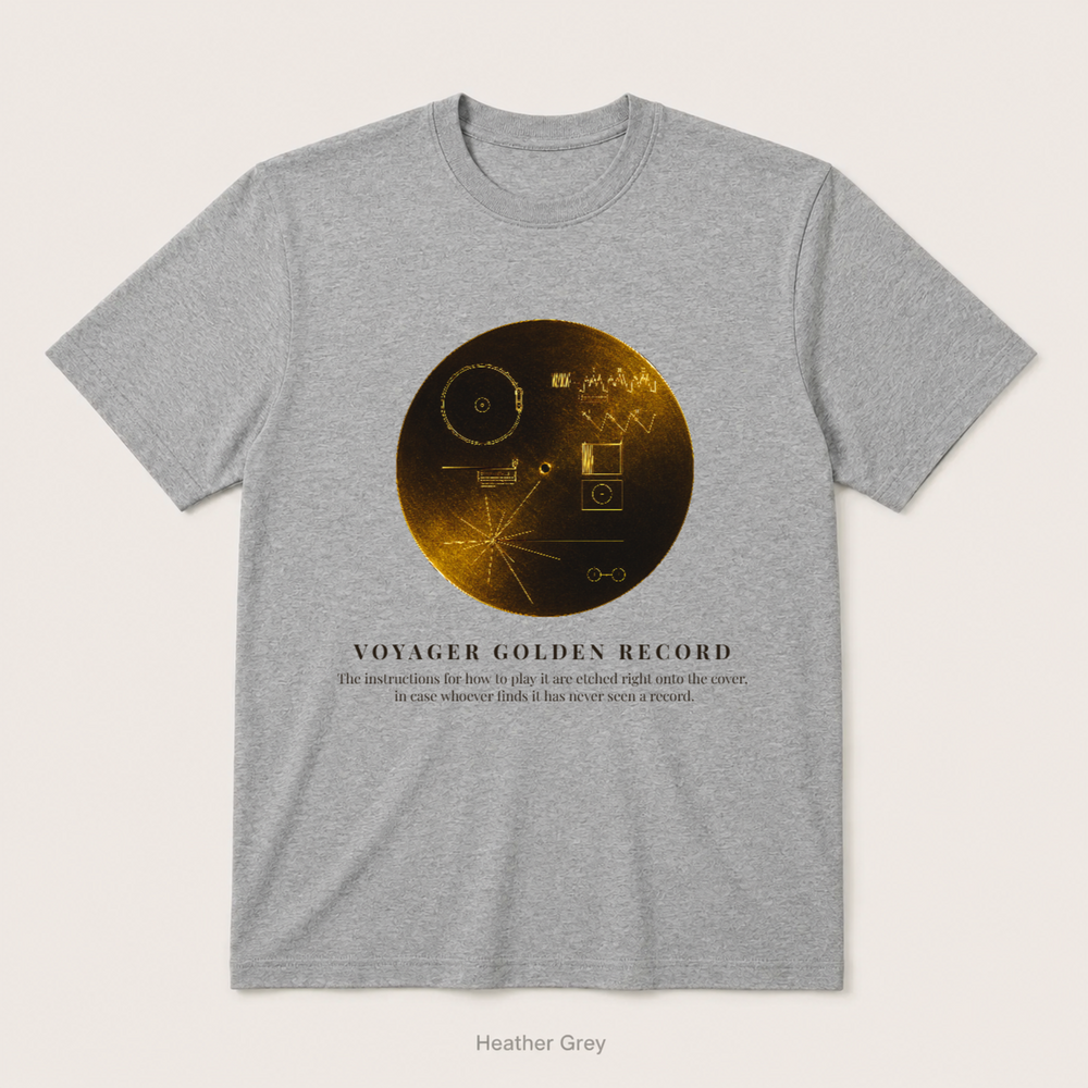 Voyager Golden Record — Heather Grey